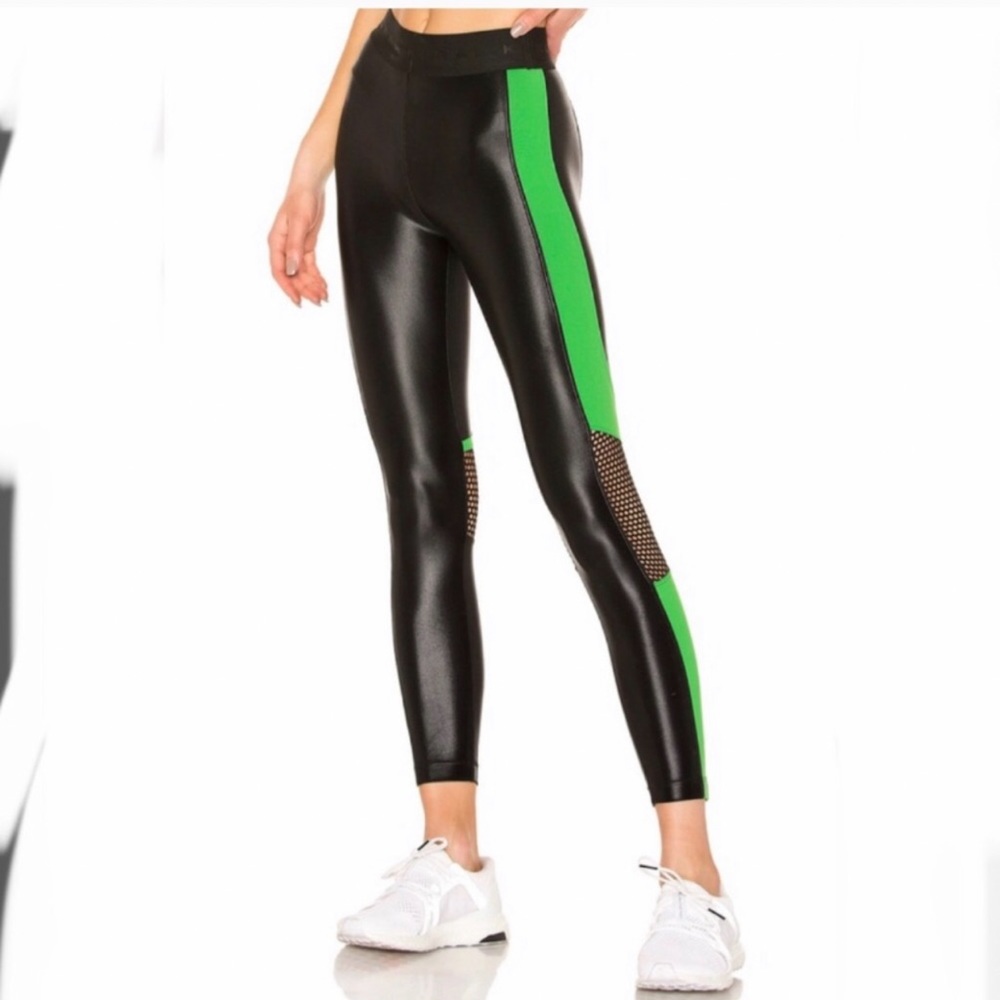 Koral 7/8 leggings with mesh/net detail, size Medium in great condition! - Picture 5 of 6